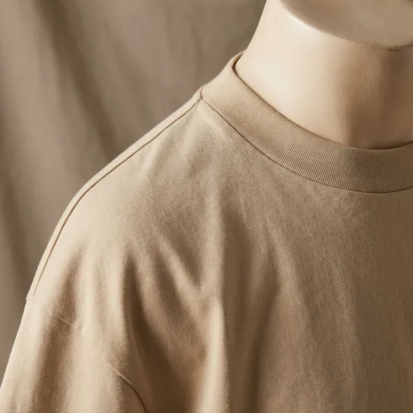 Beige_Cotton_Premium_Oversized_T-Shirt_For_Men