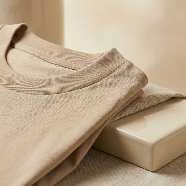 Beige_Cotton_Premium_Oversized_T-Shirt_For_Men