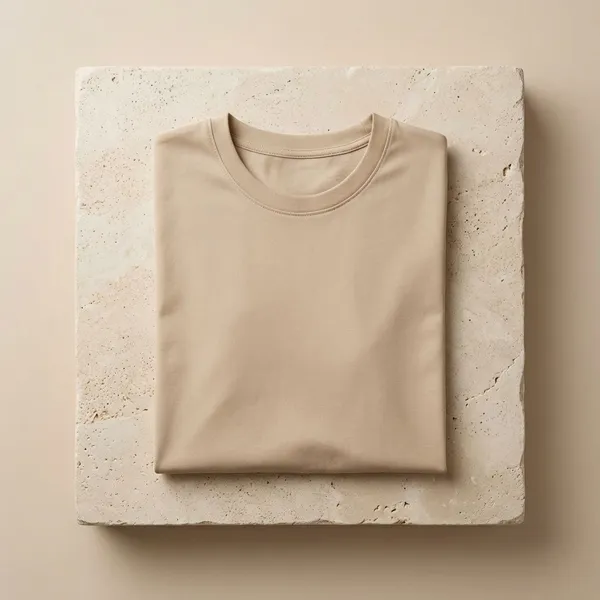 Beige_Cotton_Premium_Oversized_T-Shirt_For_Men