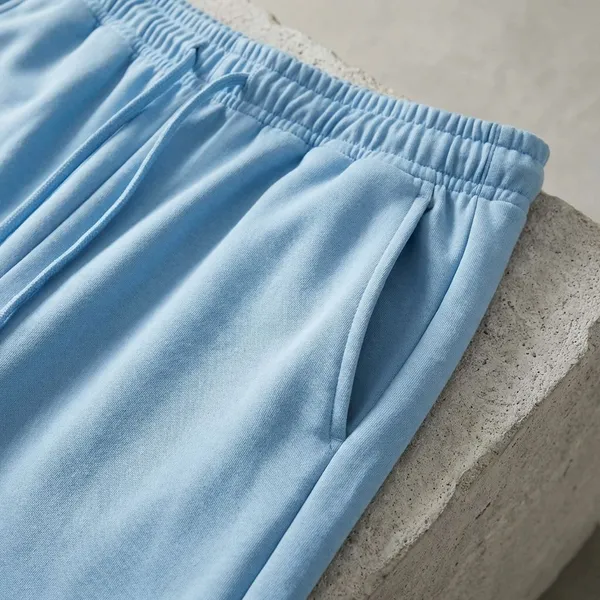 Light_Blue_Cotton_Premium_Sweat_Comfortable_Loungewear_Pants_For_Men