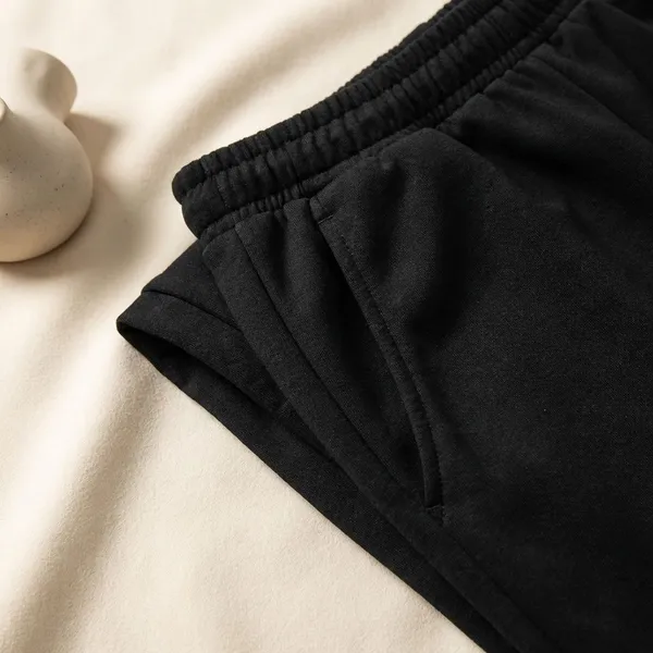 Black_Cotton_Premium_Jogging_Korean_Style_Loungewear_Pants_For_Men