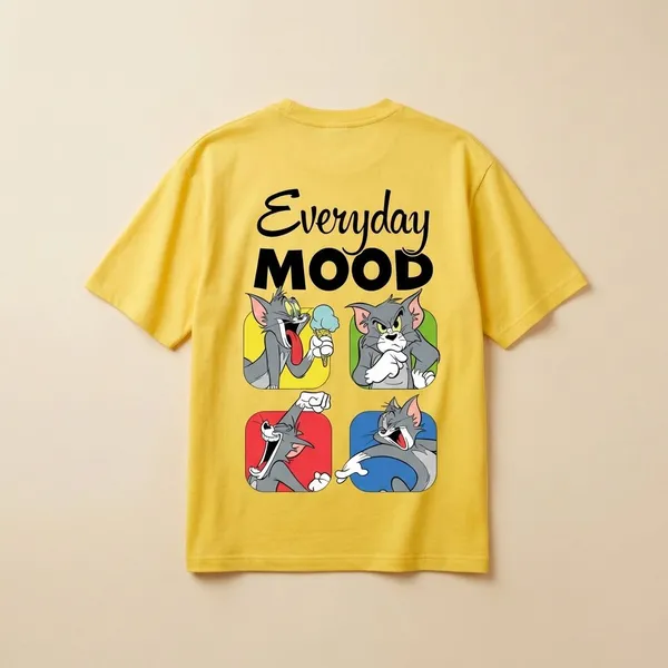 Yellow_Cotton_Premium_Everyday_Mood_Tom_And_Jerry_Graphic_Oversized_Cartoon_Tee_T-Shirt_For_Men
