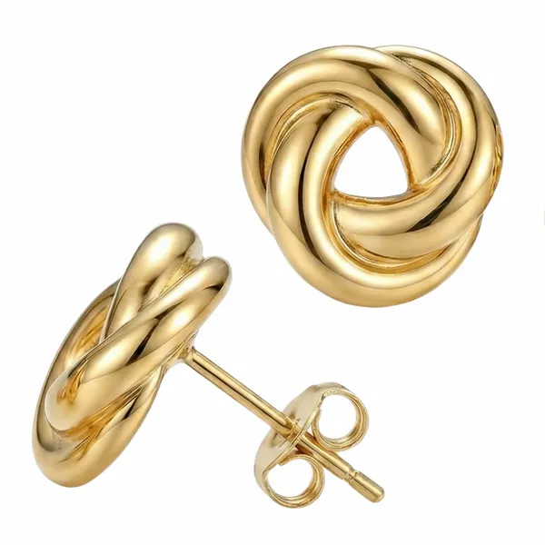 Gold_Plated_22_K_Intertwined_Knot_Stud_Earrings