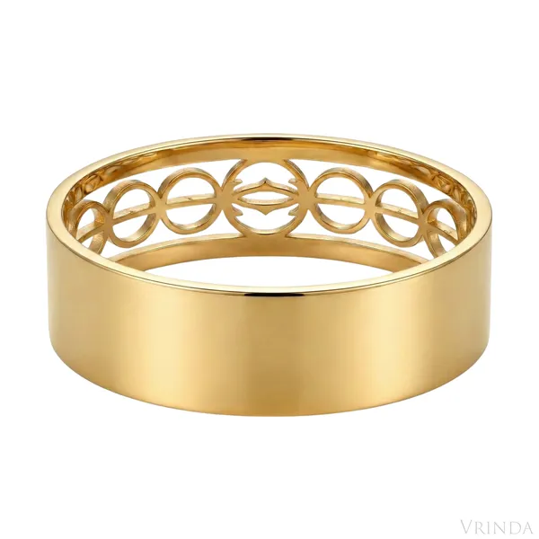 Gold_Plated_22_K_Eternal_Circle_Bracelet_For_Women