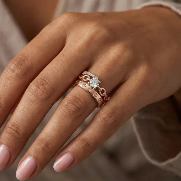 Rose_Gold_18_K_Plated_Triple_Layered_Ring_For_Women