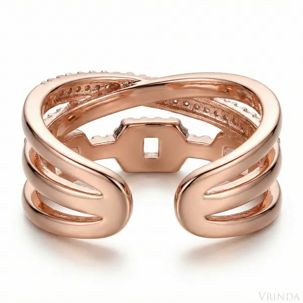 Rose_Gold_18_K_Plated_Rotating_Sunflower_Ring_For_Women
