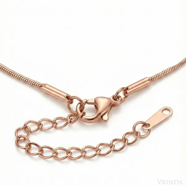Rose_Gold_Plated_18_K_Heart_Pendant_Necklace_For_Women