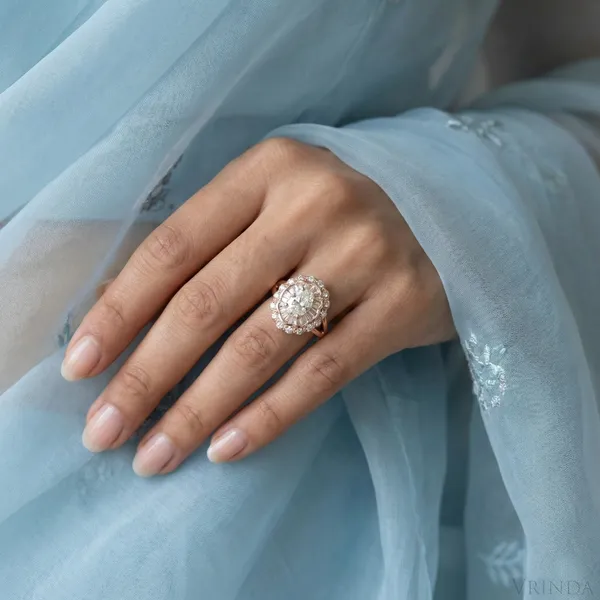 Rose_Gold_18_K_Plated_Triple_Layer_Criss_Cross_Ring_For_Women