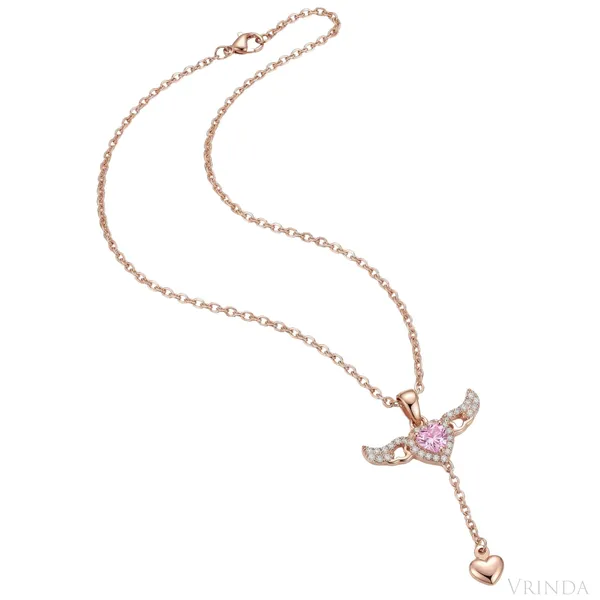 Rose_Gold_Angel_Wing_Heart_Necklace_For_Women