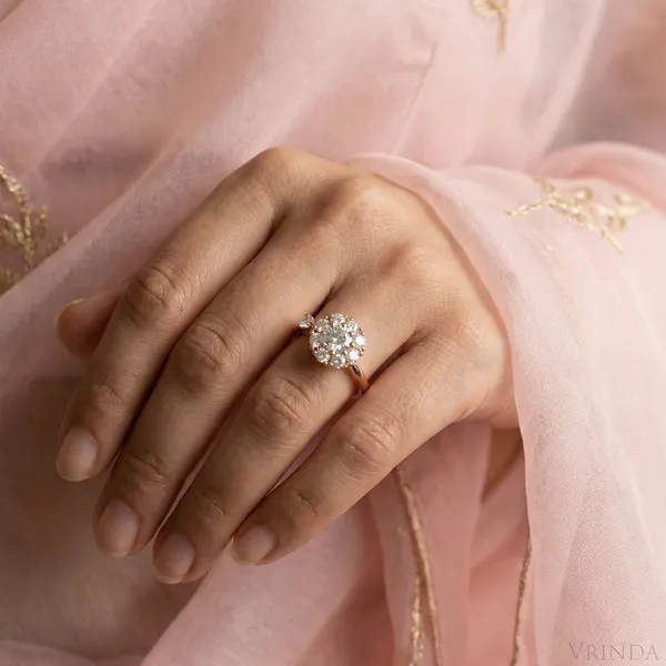 Rose_Gold_18_K_Plated_Oval_Halo_Ring_For_Women