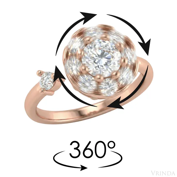Rose_Gold_18_K_Plated_Oval_Halo_Ring_For_Women