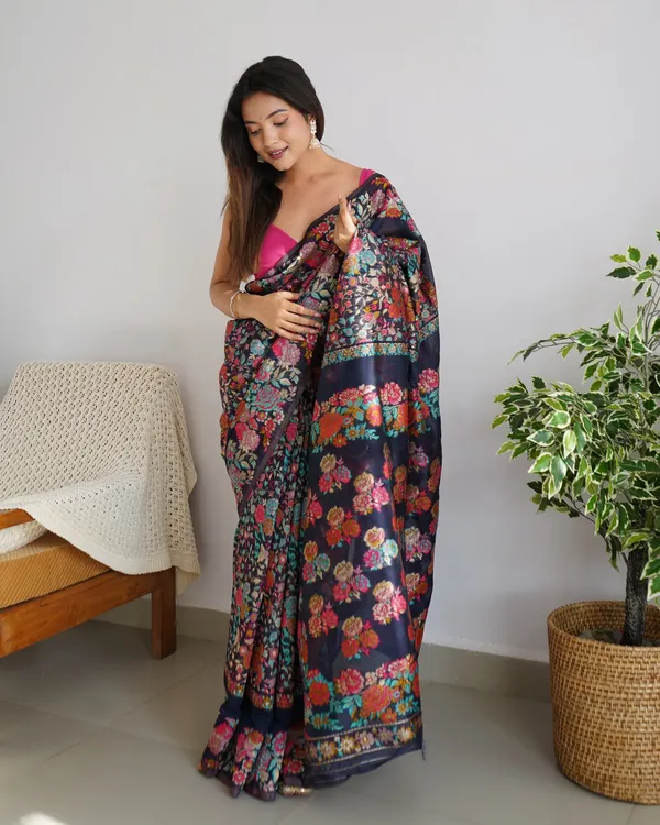 Navy_Blue_Pretty_Pashmina_Saree_With_Amazing_Blouse_Piece_For_Women