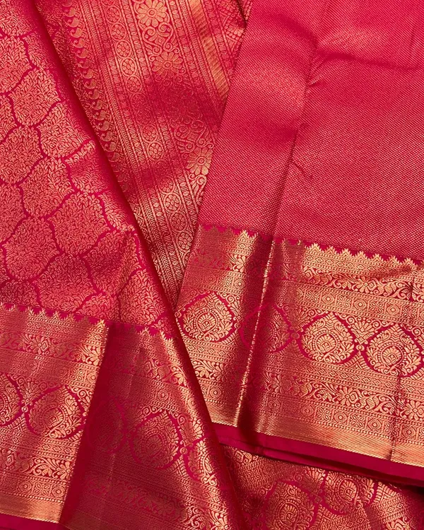 Dark_Pink_Scintilla_Soft_Banarasi_Silk_Saree_With_Panoply_Blouse_Piece_For_Women