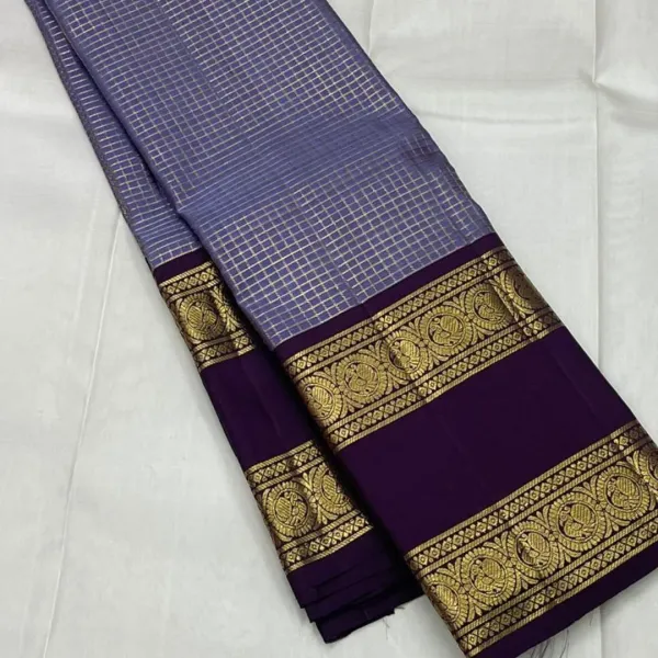 Lavender_Moiety_Soft_Silk_Saree_With_Transcendent_Blouse_Piece_For_Women
