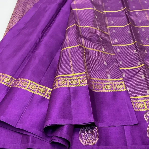 Purple_Skinny_Soft_Banarasi_Silk_Saree_With_Ethereal_Blouse_Piece_For_Women