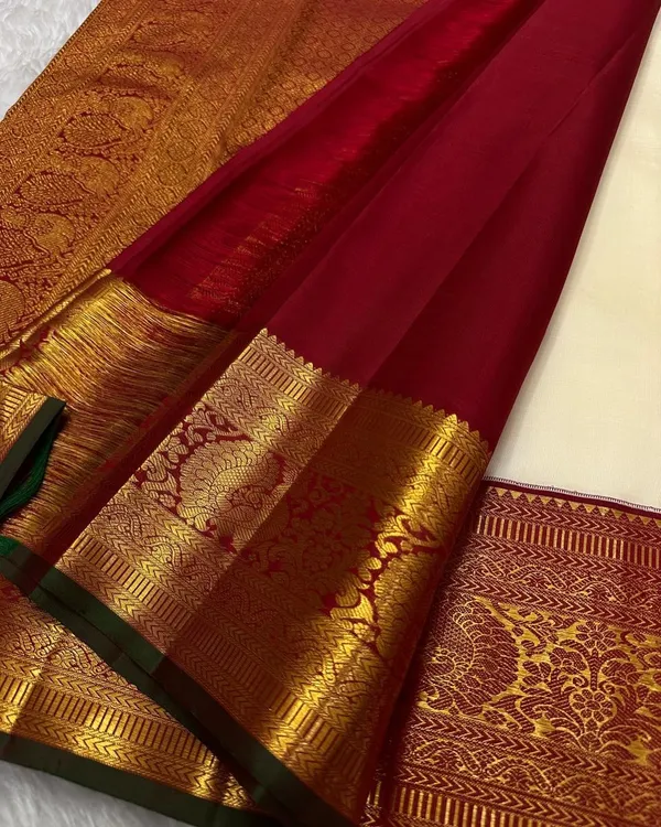 Beige_Jazzy_Soft_Silk_Saree_With_Stylish_Blouse_Piece_For_Women