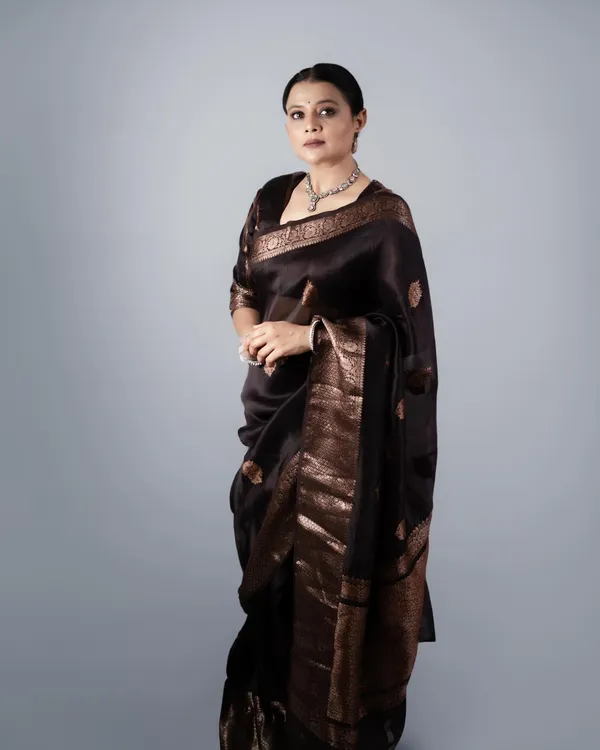 Brown_Ravishing_Soft_Silk_Saree_With_Designer_Blouse_Piece_For_Women