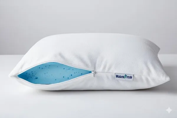 GEL_INFUSED_MEMORY_FOAM_-White_Knitted_Fabric_And_Gel_Memory_Premium_Pillow_For_Sleep_And_Comfort