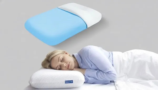 GEL_INFUSED_MEMORY_FOAM_-White_Knitted_Fabric_And_Gel_Memory_Premium_Pillow_For_Sleep_And_Comfort