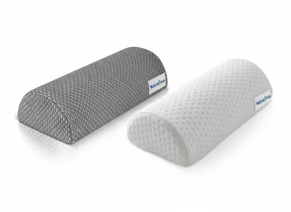 HALF_MOON_PILLOW-_White_And_Grey_Knitted_Fabric_And_Gel_Memory_Foam_Premium_Pillow_For_Sleep_And_Comfort