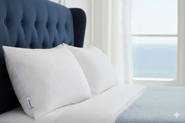 RECRON_PILLOW-_White_Fabric_And_Polyester_Fiber_Premium_Pillow_For_Sleep_And_Comfort