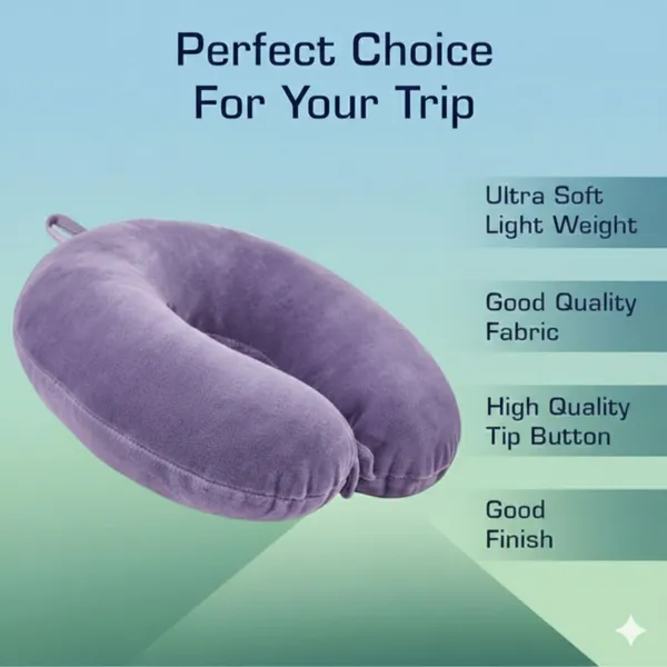 TRAVEL_NECK_U_SHAPED_PILLOW-Blue_And_Grey_Velvet_Fabric_And_Gel_Memory_Foam_Premium_Pillow_For_Sleep_And_Comfort