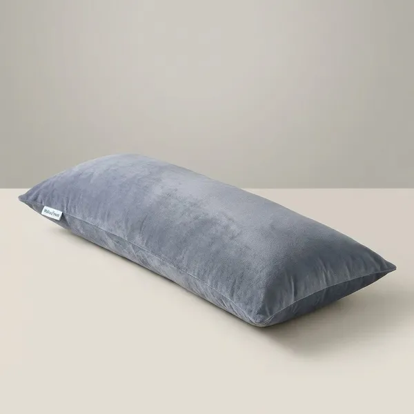 BODY_PILLOW-_Grey_Cotton_Fabric_Premium_Pillow_For_Sleep_And_Comfort