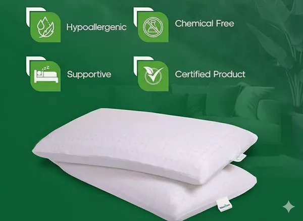 ORGANIC_LATEX_PILLOW-_White_Knitted_Fabric_And_Natural_Latex_Foam_Premium_Pillow_For_Sleep_And_Comfort