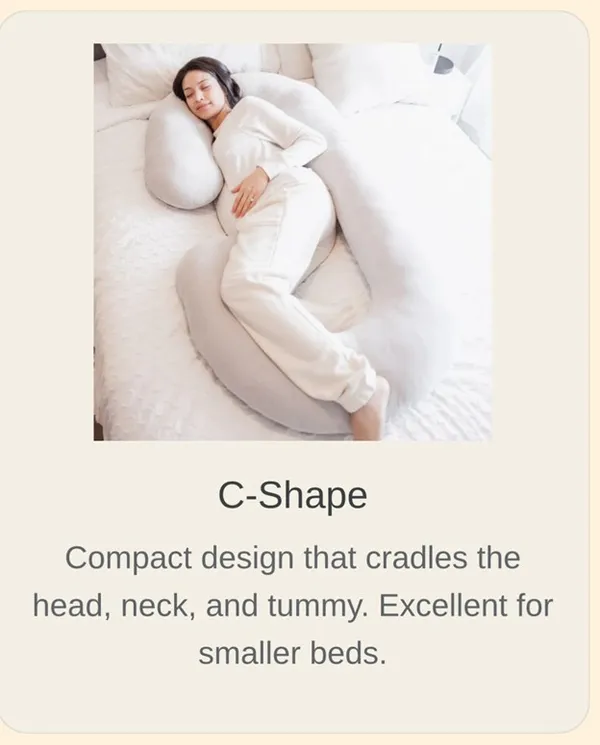 PREGNANCY_C_SHAPED_PILLOW_-Pink_Fabric_And_Polyester_Fiber_Premium_Pillow_For_Sleep_And_Comfort