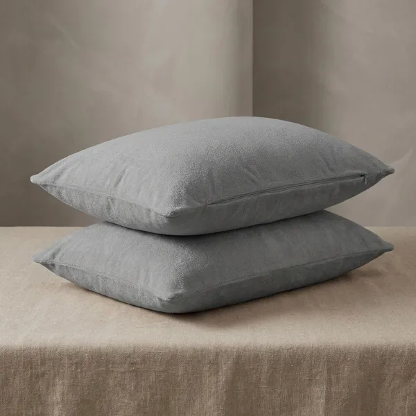 PILLOW_PROTECTOR-_Grey_Cotton_Terry_Fabric_Premium_Protector_For_Sleep_And_Comfort