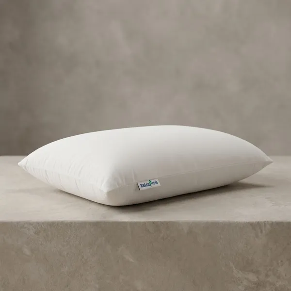 RECRON_PILLOW-_White_Fabric_And_Polyester_Fiber_Premium_Pillow_For_Sleep_And_Comfort