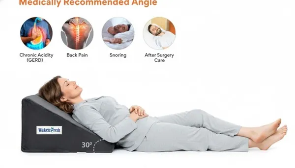 WEDGE_PILLOW-_Black_/Grey_Fabric_And_Gel_Memory_Foam_Premium_Pillow_For_Sleep_And_Comfort