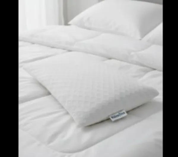 SLIM_SLEEP_PILLOW_-_White_Knitted_Fabric_Premium_Pillow_For_Sleep_And_Comfort