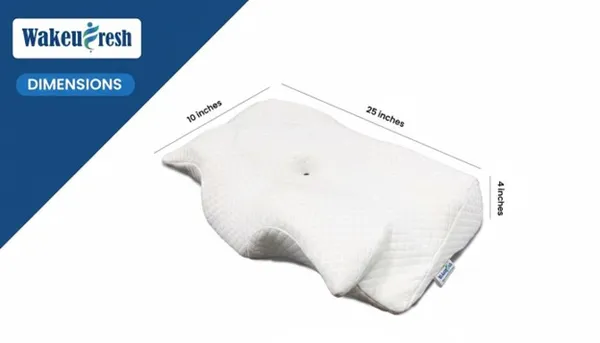 BUTTERFLY_PILLOW-White_Knitted_Fabric_And_Gel_Memory_Foam_Premium_Pillow_For_Sleep_And_Comfort