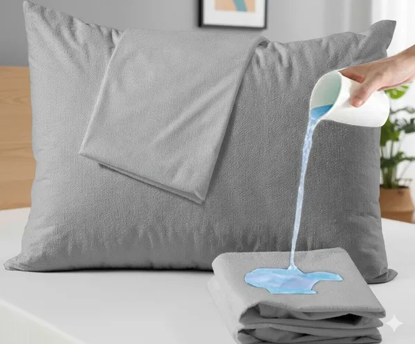 PILLOW_PROTECTOR-_Grey_Cotton_Terry_Fabric_Premium_Protector_For_Sleep_And_Comfort