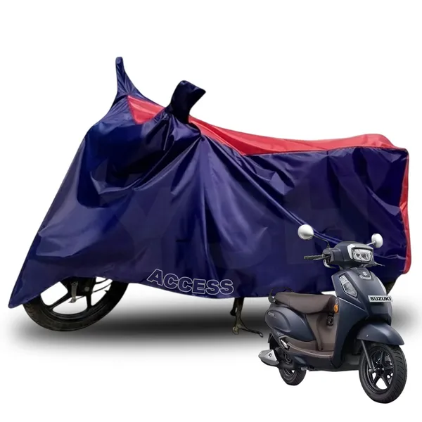 Navy_And_Red_Polyster_Premium_Two_Wheeler_Cover_Car_Accessories