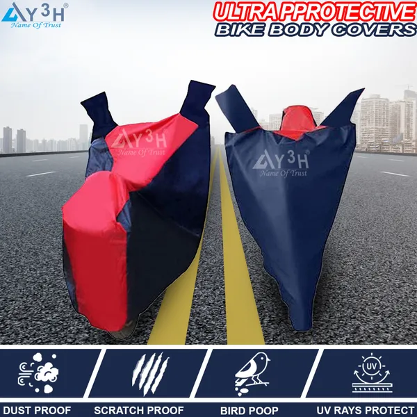 Navy_And_Red_Polyster_Premium_Two_Wheeler_Cover_Car_Accessories
