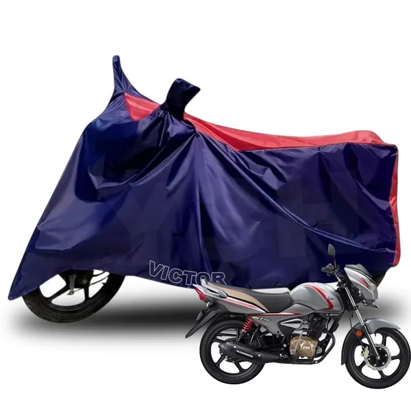 Navy_And_Red_Polyster_Premium_Two_Wheeler_Cover_Car_Accessories