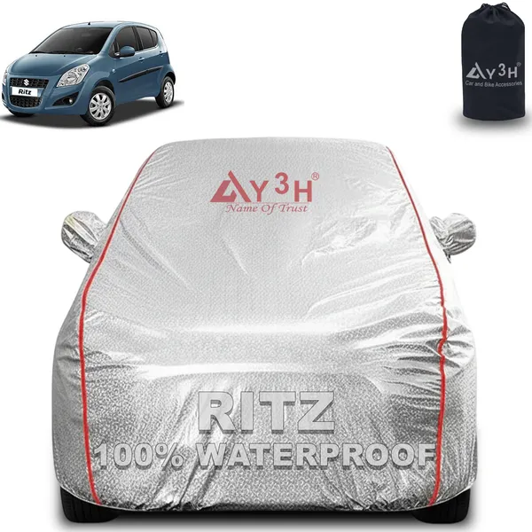 Magic_Silver_Polyster_Premium_Car_Cover_Car_Accessories