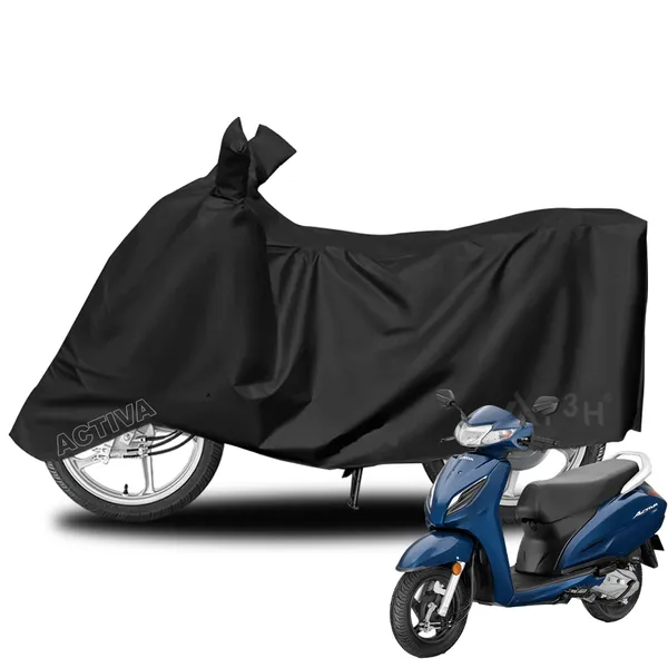 Black_Polyster_Premium_Two_Wheeler_Cover_Car_Accessories