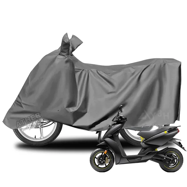 Grey_Polyster_Premium_Two_Wheeler_Cover_Car_Accessories