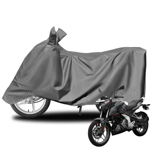 Grey_Polyster_Premium_Two_Wheeler_Cover_Car_Accessories