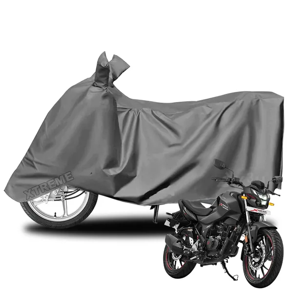 Grey_Polyster_Premium_Two_Wheeler_Cover_Car_Accessories