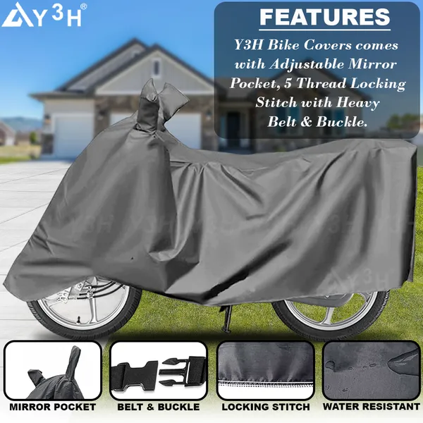 Grey_Polyster_Premium_Two_Wheeler_Cover_Car_Accessories