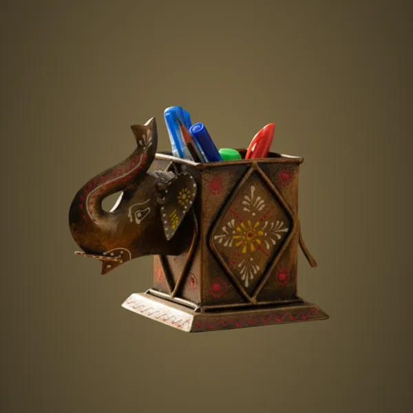 Iron_Pen_Holder_Elephant