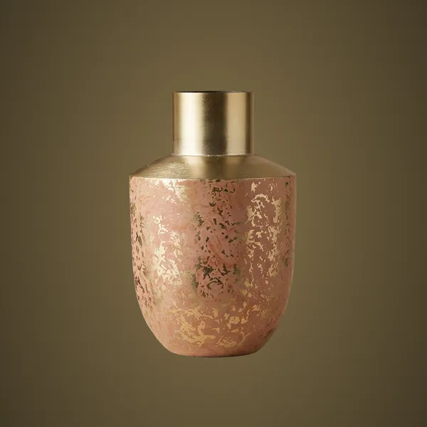 10110_Golden/Pink_Patina_Small_Vase
