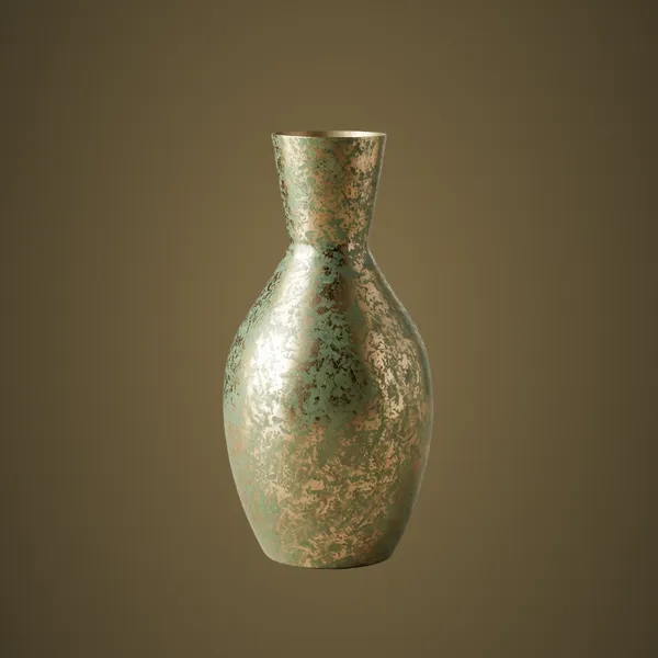 10112_Golden_/Green_Patina_Big_Vase