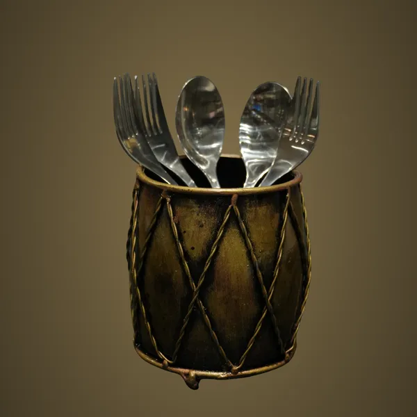 Iron_Drum_Pen_Stand_S/2_Painted