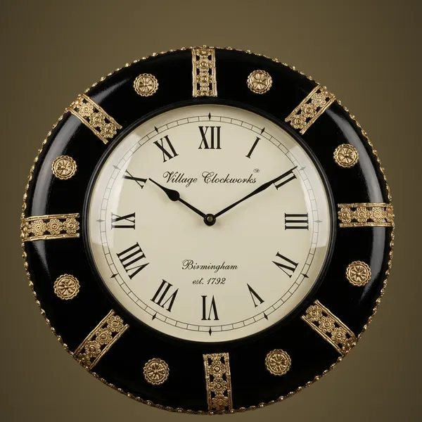 Wdn_Wall_Hanging_Clock_Brass_Ftd