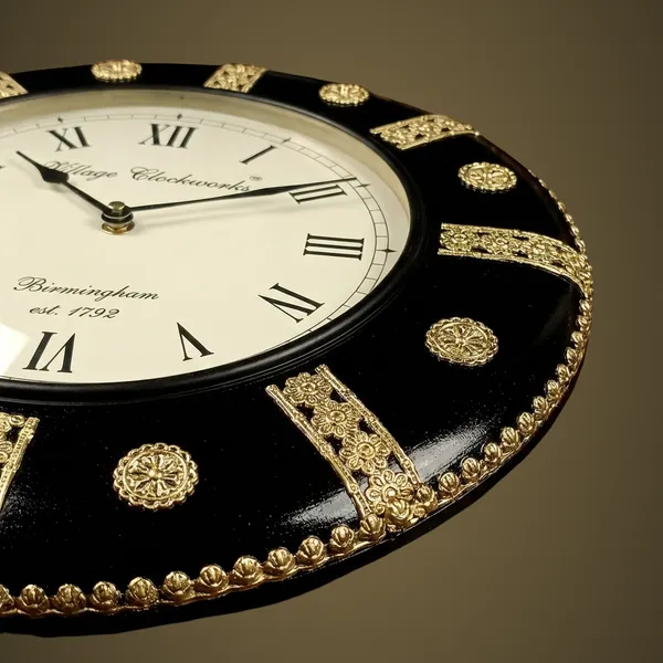 Wdn_Wall_Hanging_Clock_Brass_Ftd